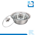 European 2 Pieces Multi-Purpose Stainless Steel Pot with Lid